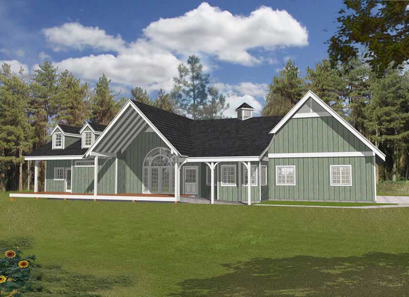 Main image for house plan # 18897