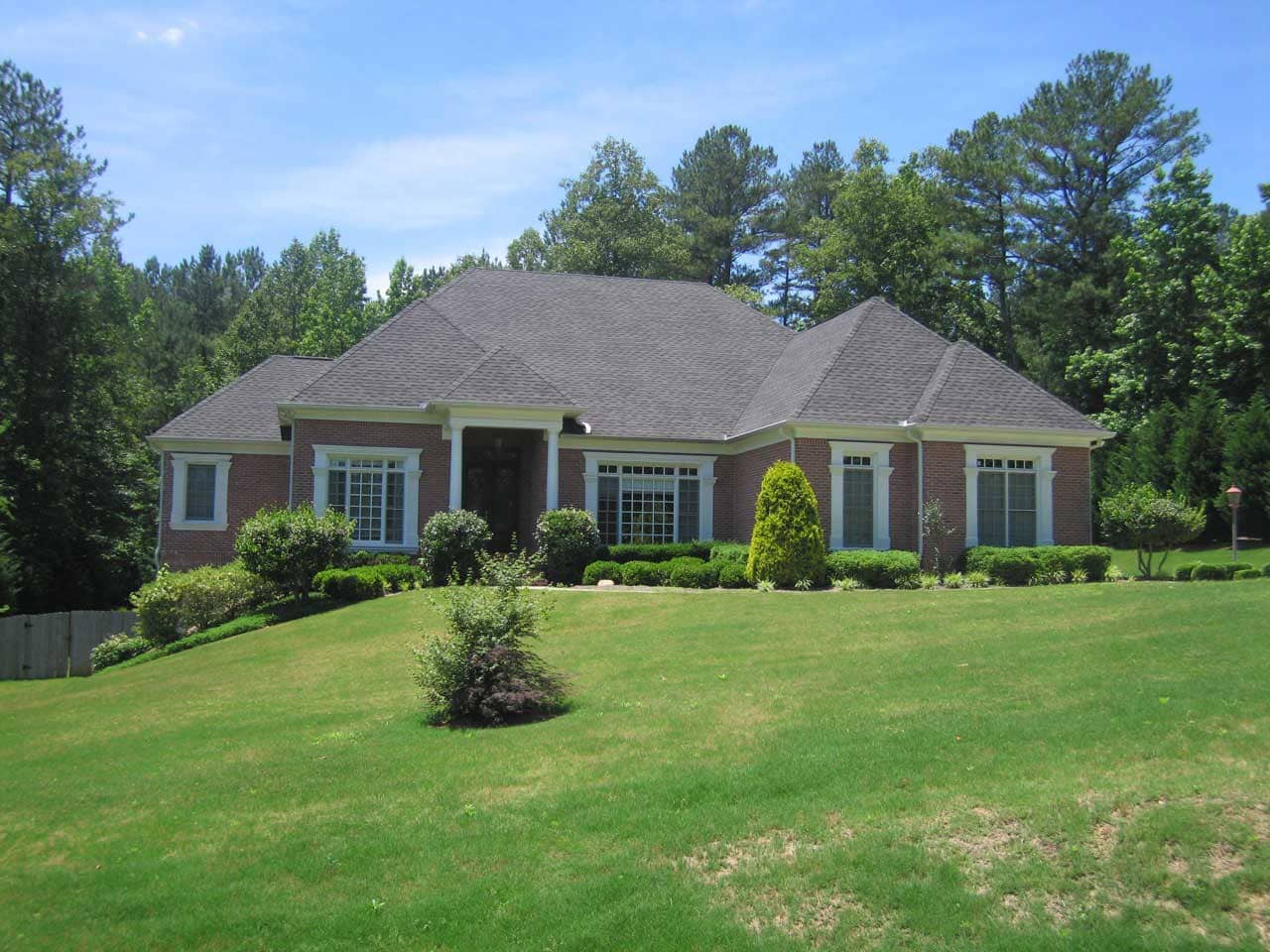 This is a color photo of these Traditional Home Plans.