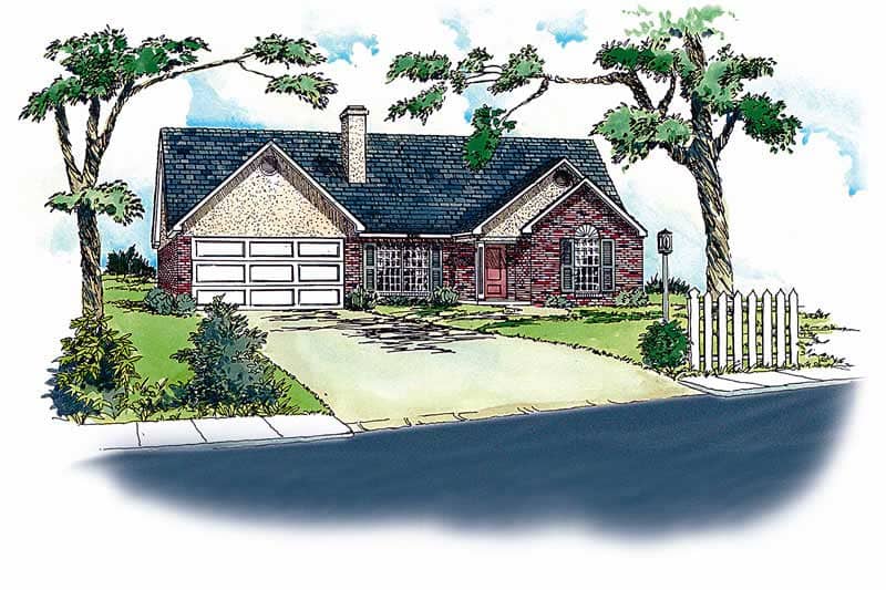 Main image for Country house plans # 1748