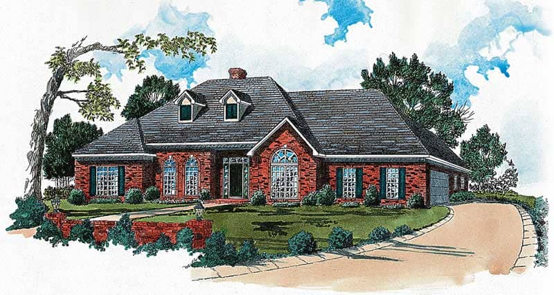 Main image for european house plan # 1892