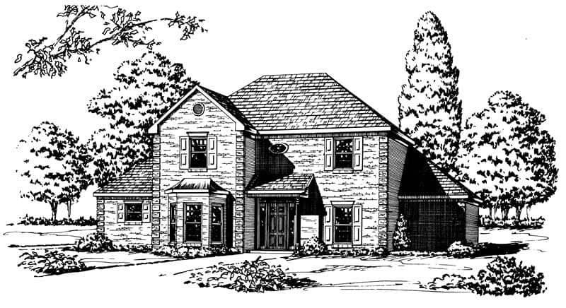 Main image for European house plans # 1912