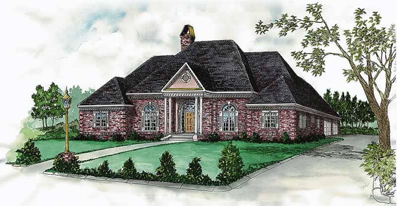 Main image for French house plan # 1864