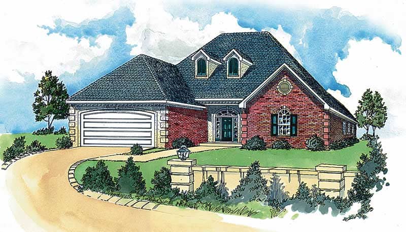 Main image for European homeplan # 1802