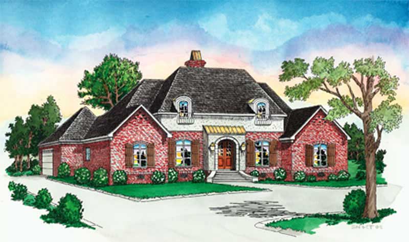 Main image for European house plans # 10343