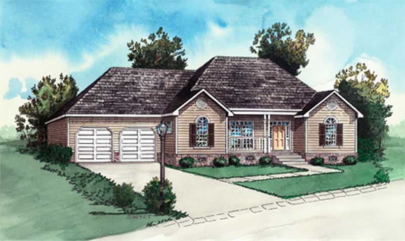Main image for traditional house plan # 10231