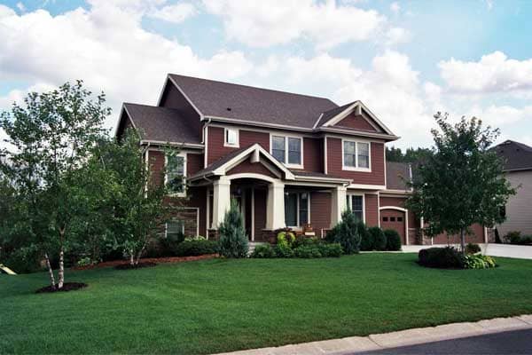 Country Houseplans CLS-2916 Front Elevation.