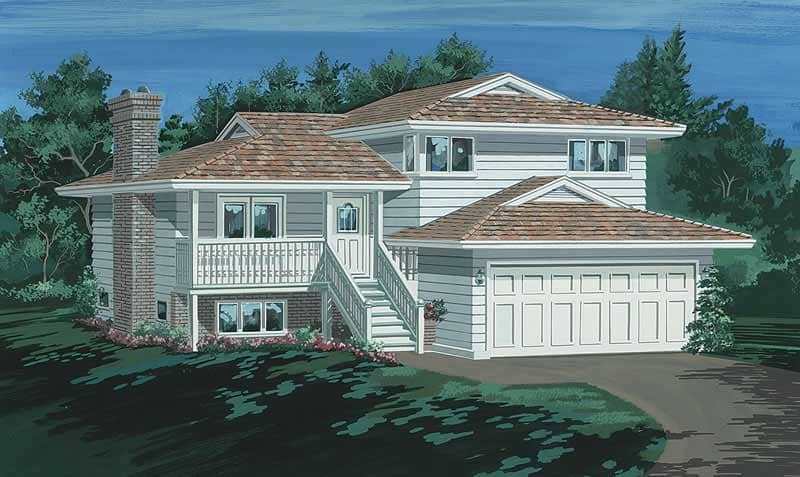Main image for house plan # 7030