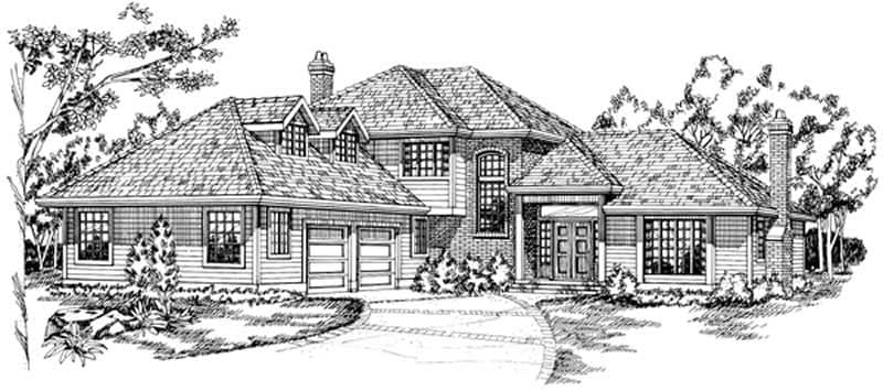 Main image for house plan # 6892