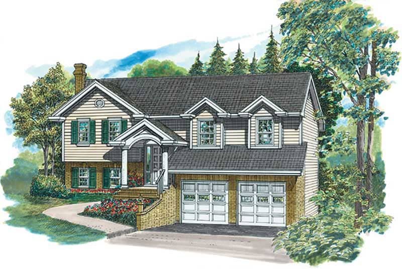 Small House Plans home (ThePlanCollection: Plan #167-1196)