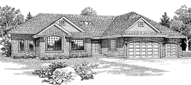 Main image for house plan # 7202