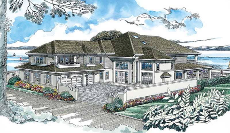 Main image for house plan # 7234