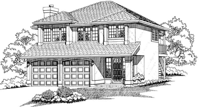 Main image for house plan # 6849