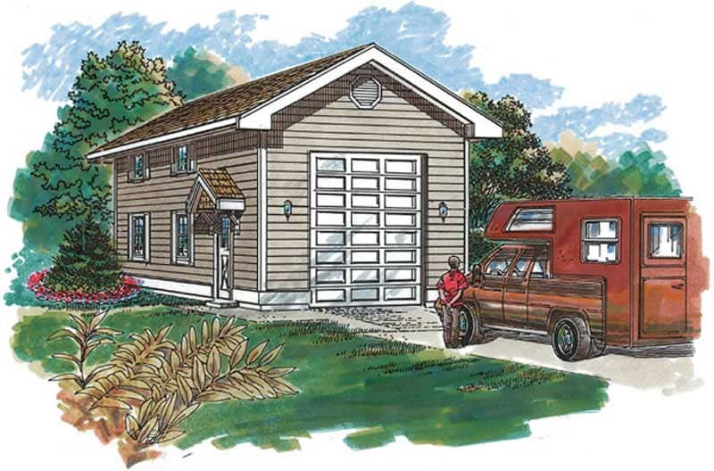 Main image for house plan # 7386