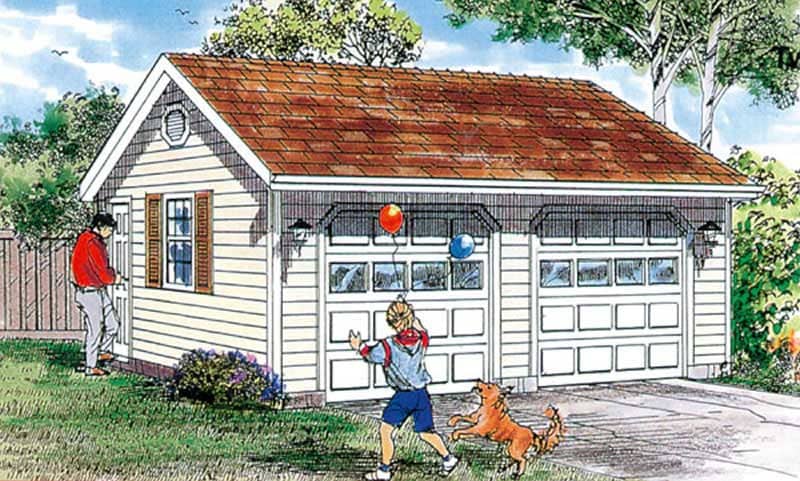 Main image for house plan # 7383