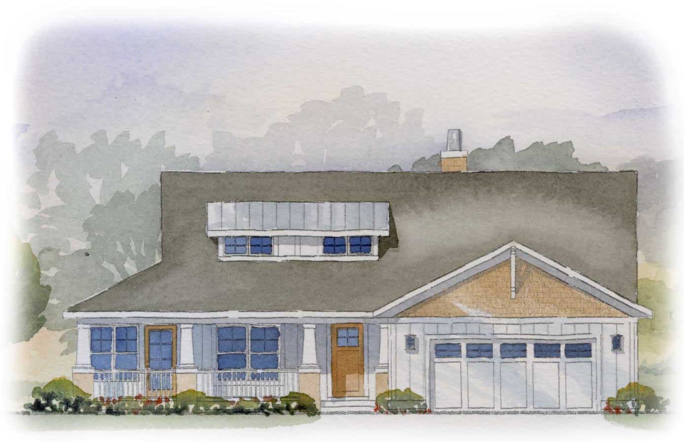 This image is a colored rendering of these traditional homeplans.
