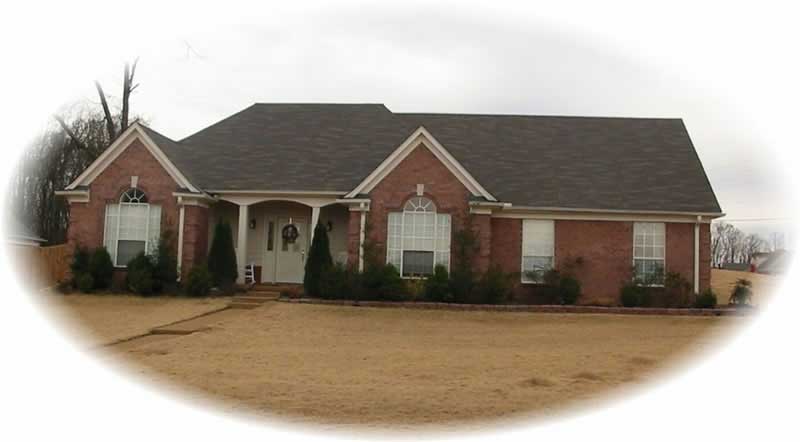 Front view of French home (ThePlanCollection: House Plan #170-1901)