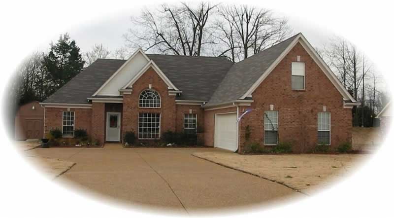 Front view of French home (ThePlanCollection: House Plan #170-2902)