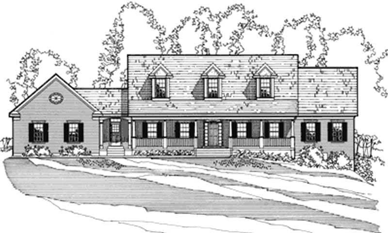 Main image for house plan # 3183