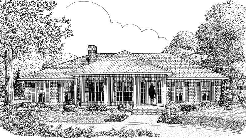 Main image for house plan # 3683