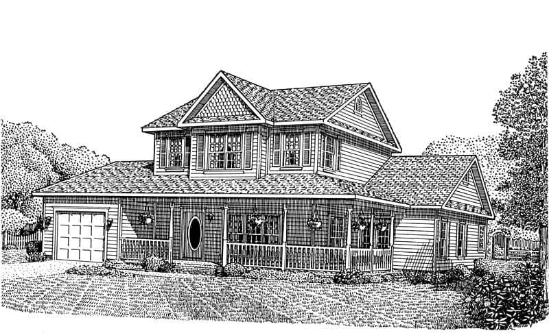 Main image for house plan # 3684