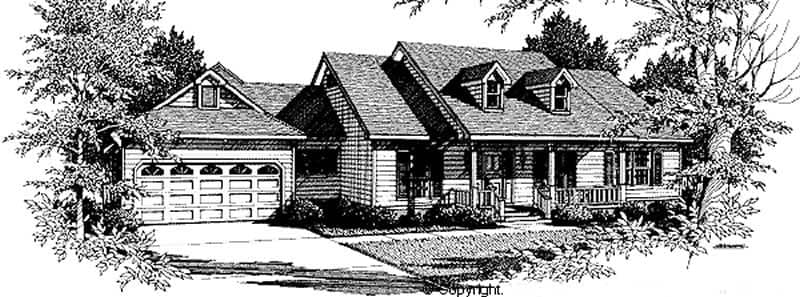 Main image for house plan # 11278
