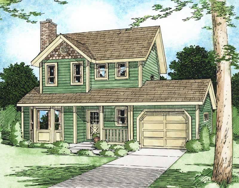 Main image for house plan # 13083