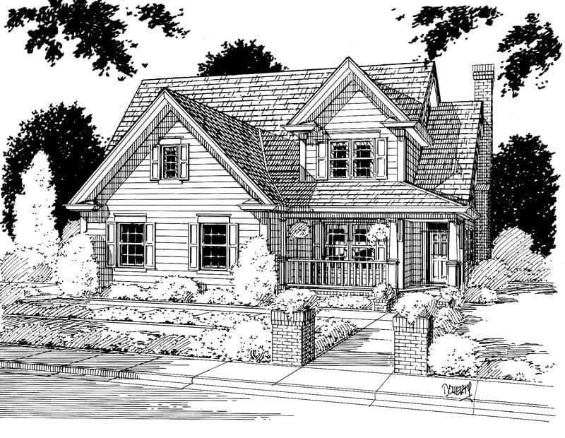 Main image for house plan # 5372