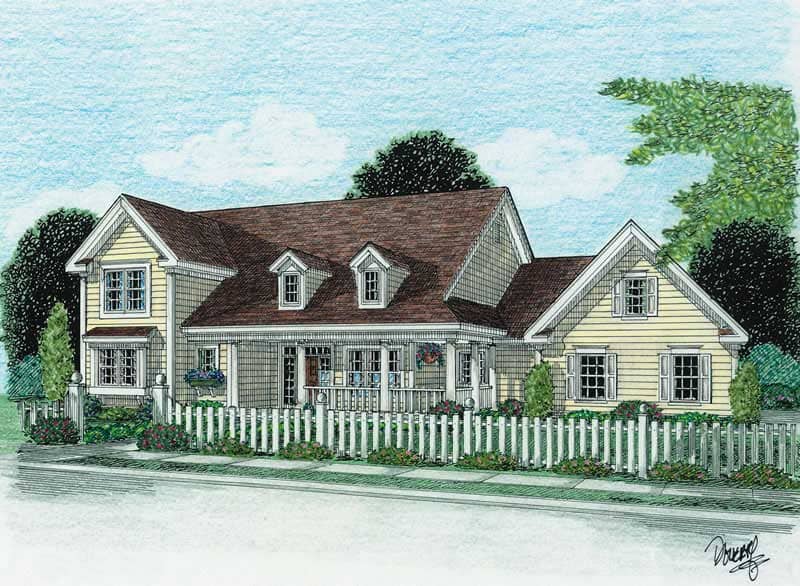 Main image for house plan # 5865