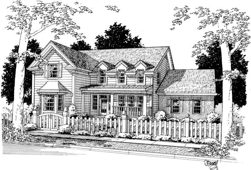 Main image for house plan # 5384