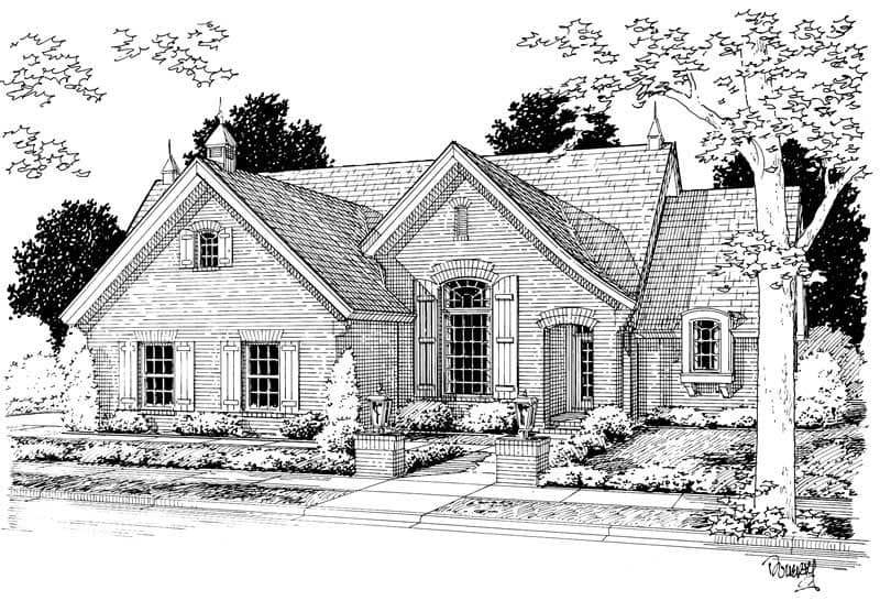 Main image for house plan # 5441