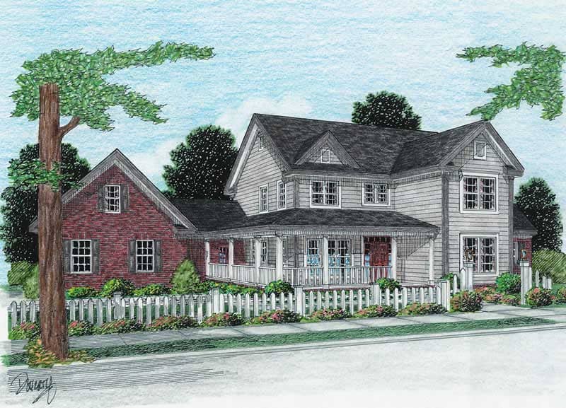 Main image for house plan # 5867