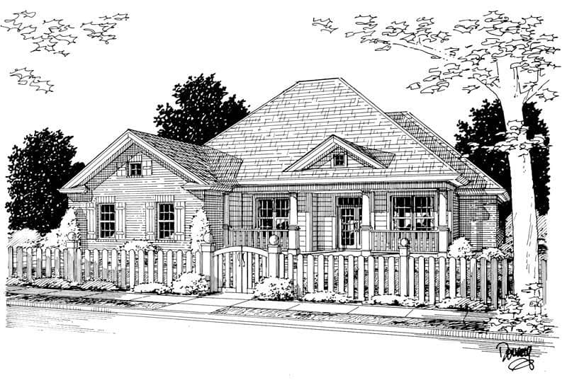 Main image for house plan # 5450