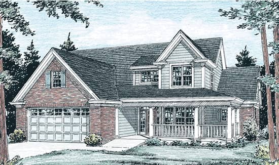 Main image for house plan # 5454