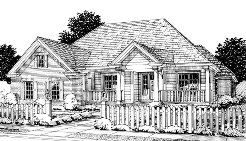 Main image for house plan # 178-1211