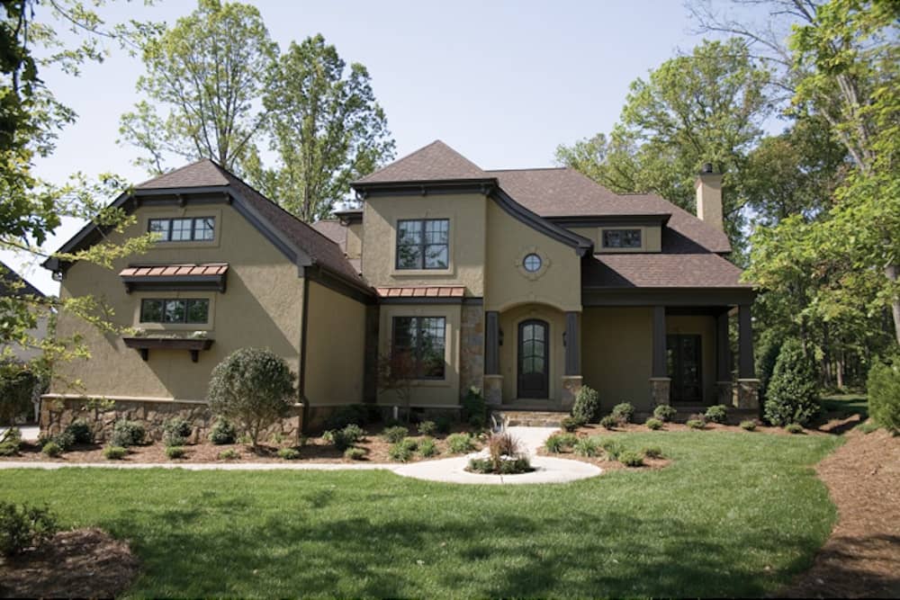 Cottage home plan(ThePlanCollection: House Plan #180-1050)