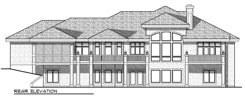 REAR ELEVATION