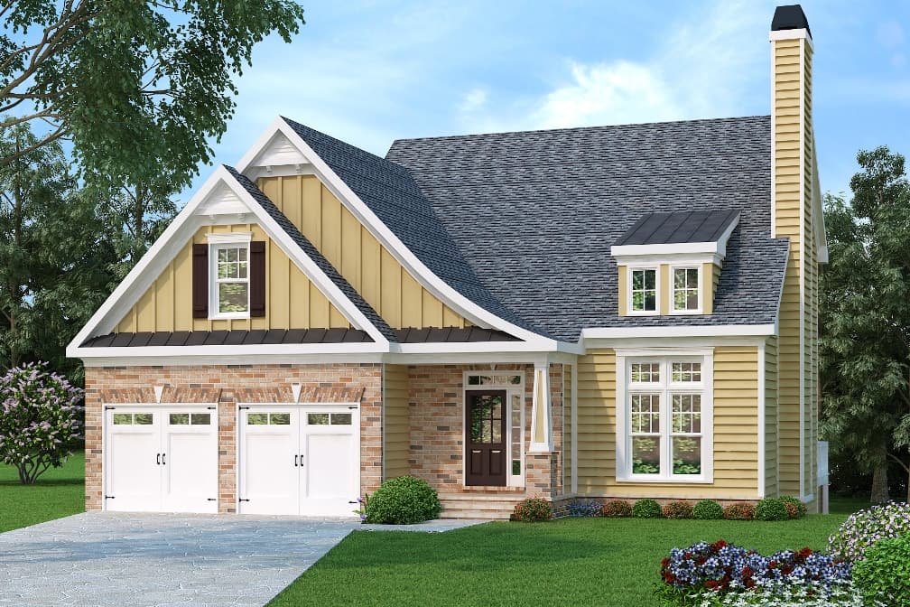 Home Plan Rendering