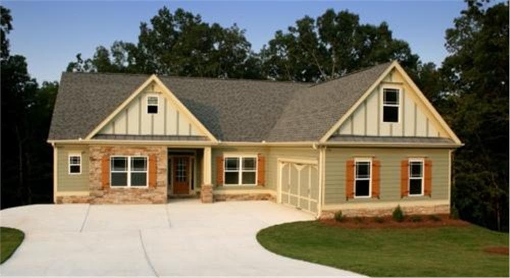 Home Plan Rendering