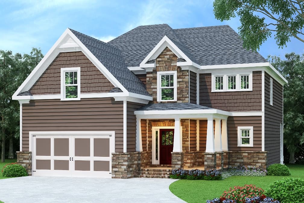 Home Plan Rendering