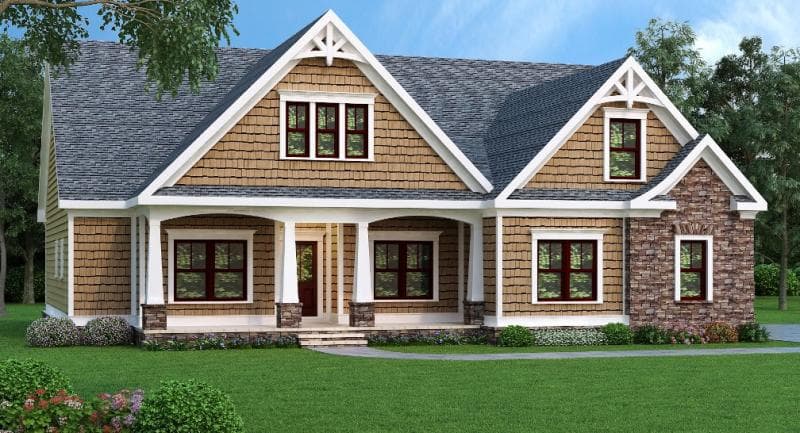Home Plan Front Elevation