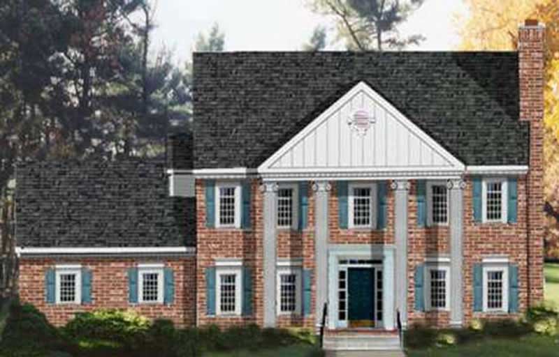 Main image for house plan # 9859