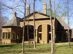 Home Plan Rear Elevation