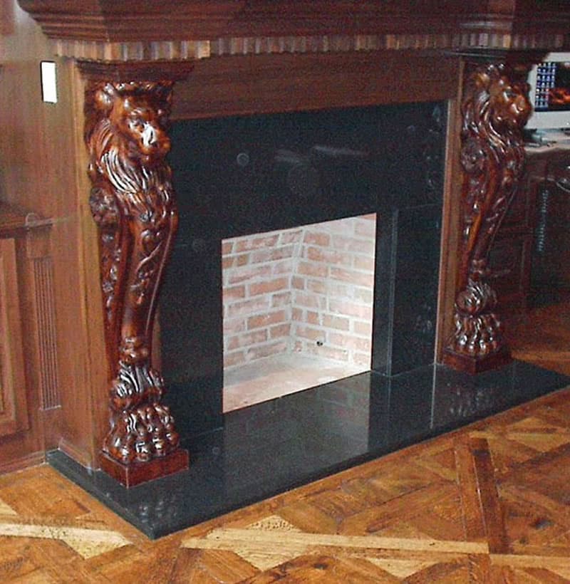 FIREPLACE DETAIL