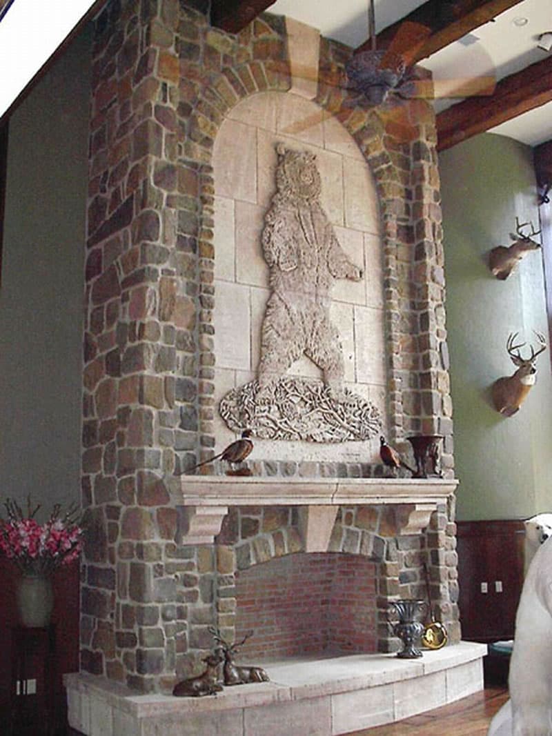 FIREPLACE DETAIL