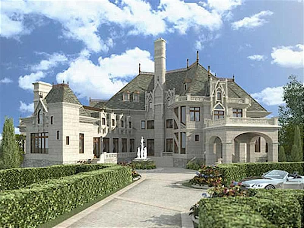 Home Plan Rendering