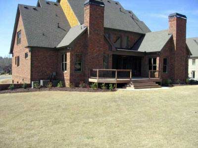 Home Plan Rear Elevation