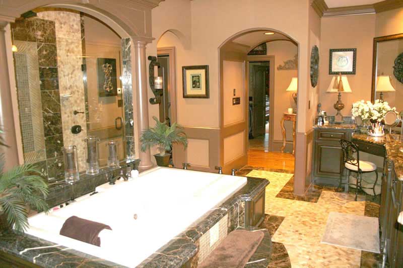 Home Interior Photograph Master Bathroom