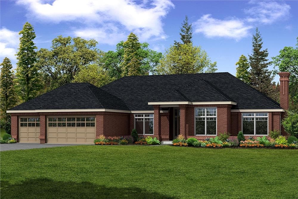 Home Plan Front Elevation
