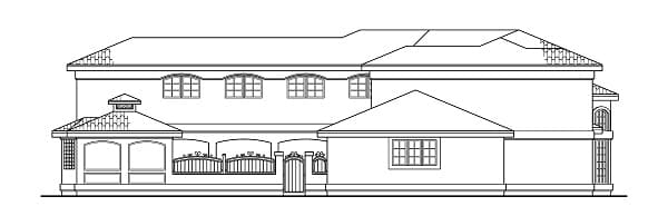 Left elevation