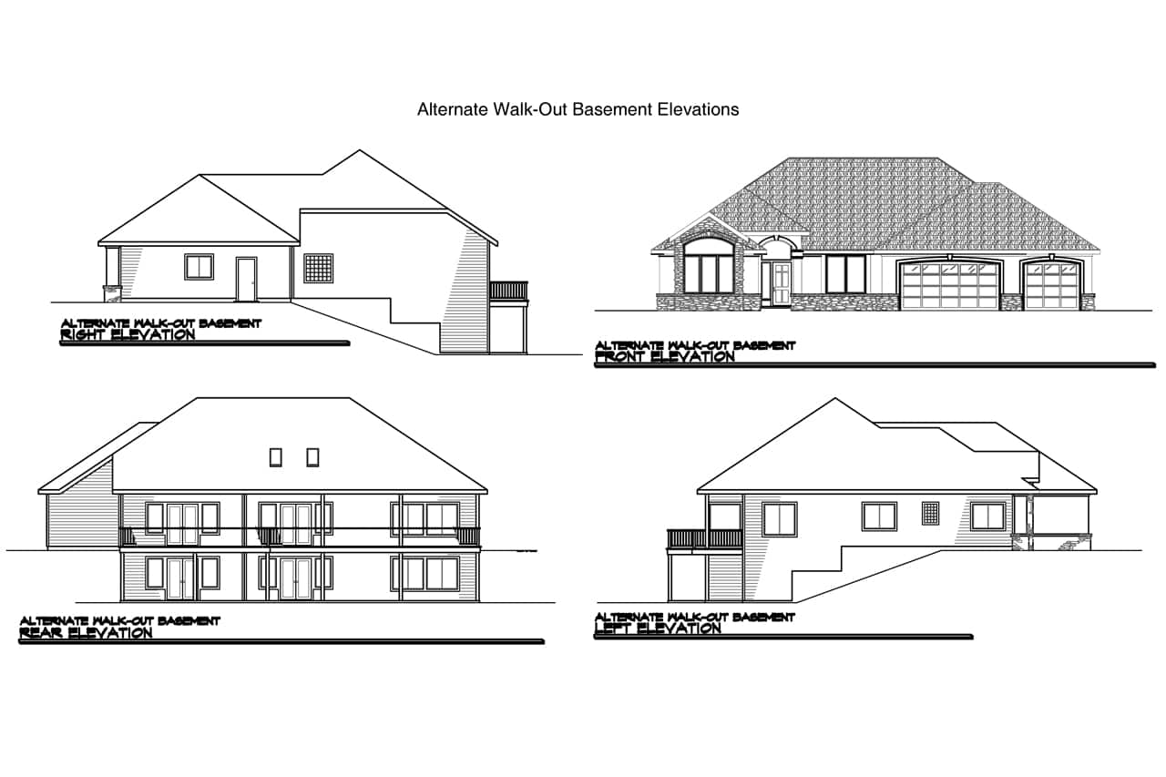 Home Plan Elevations